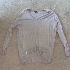 Medium tan Express sweater